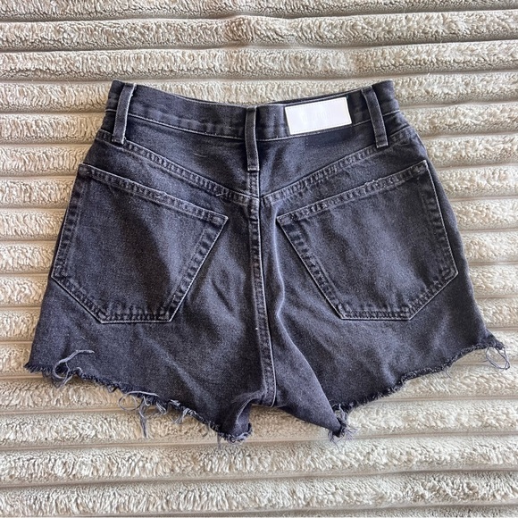 RE/DONE Black Denim Cutoff Shorts | Like New Condition | 26 - Picture 7 of 7